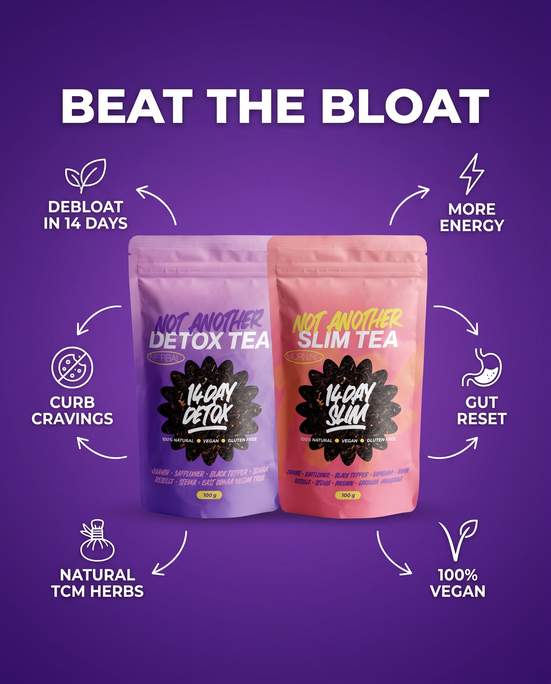 NA Detox Tea Facebook ad