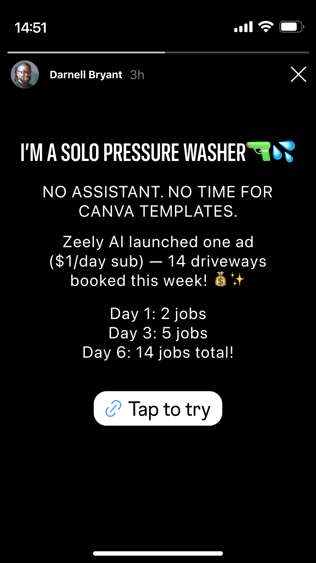 Zeely Facebook ad