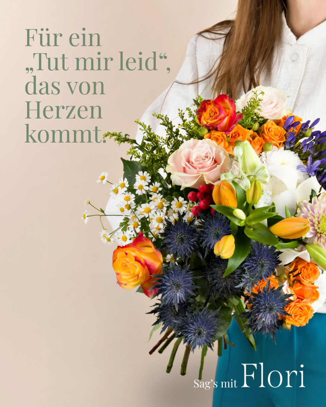 Flori.at Facebook ad: Gratis geliefert in ganz Österreich
