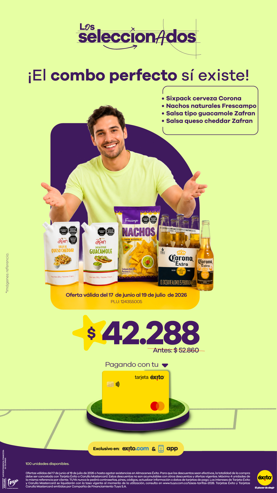 Éxito Facebook ad