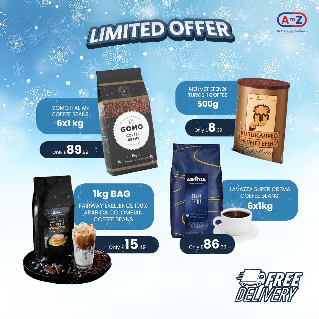 A to Z Catering Supplies Facebook ad: Special offers on top-quality products with FREE delivery!