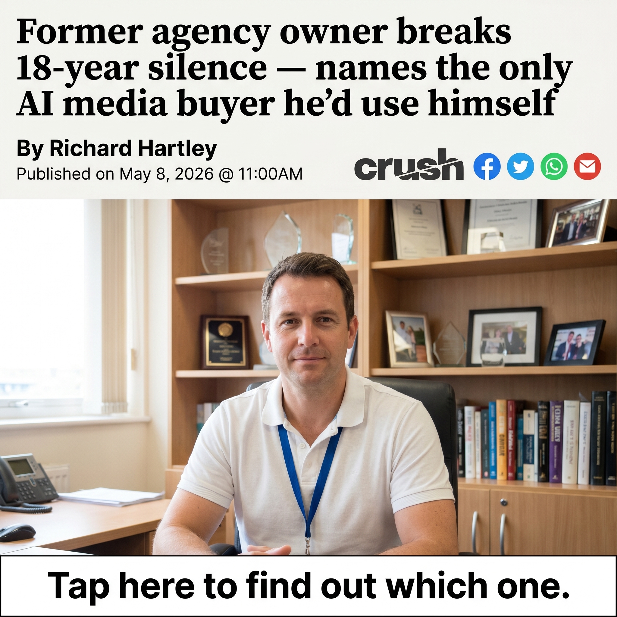 trycrush.ai Facebook ad
