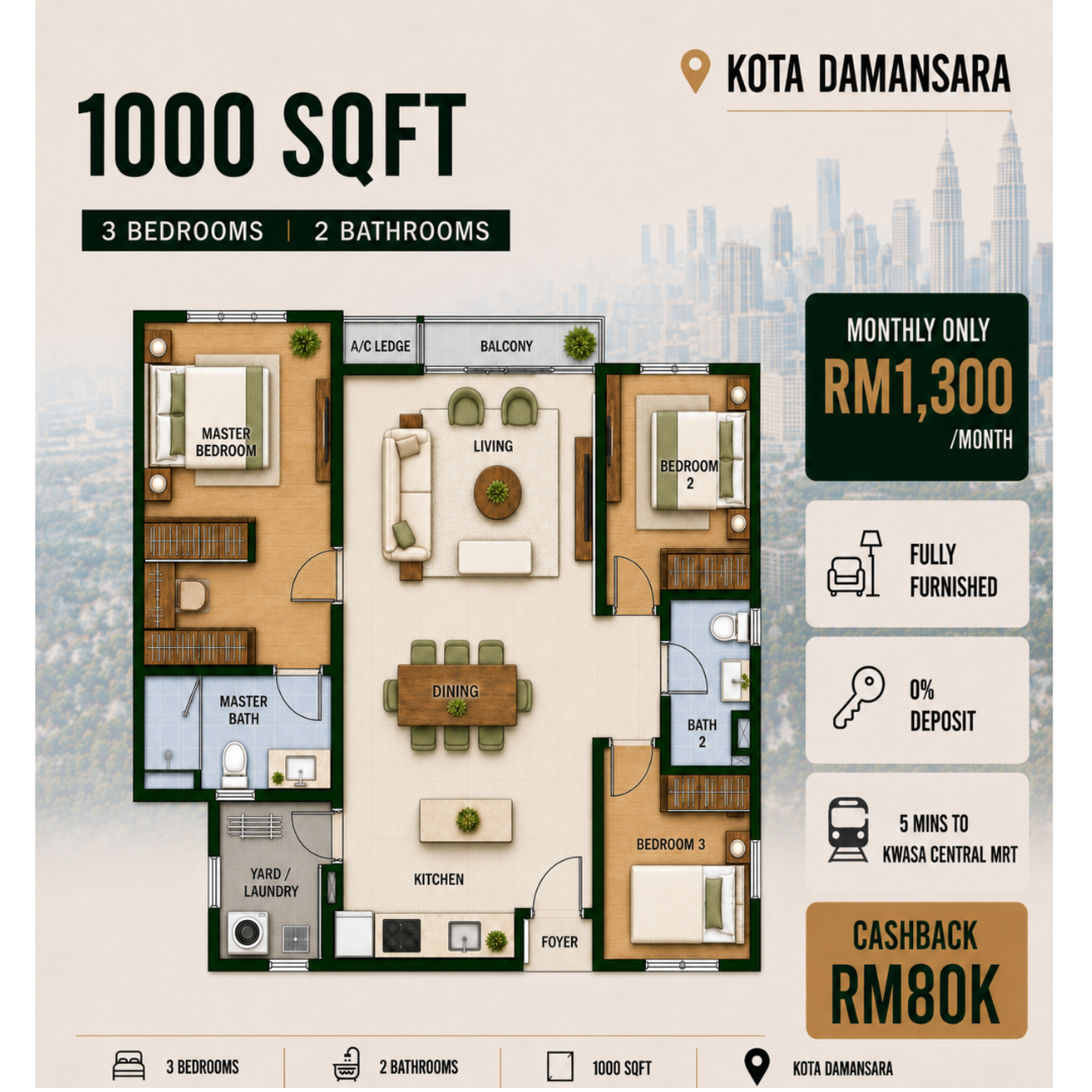 Rumah Mampu Milik Damansara Facebook ad