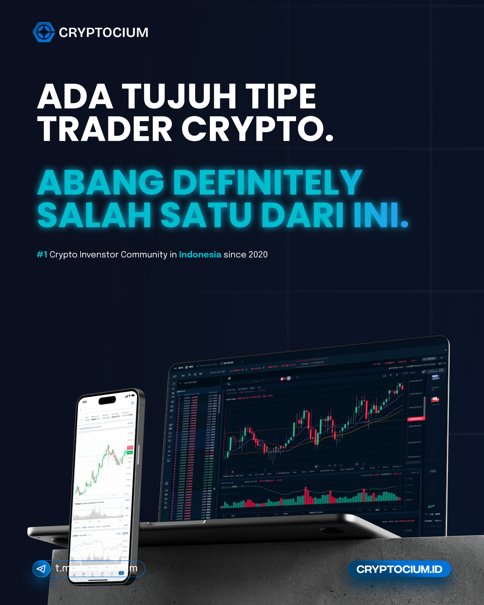 Cryptocium Facebook ad