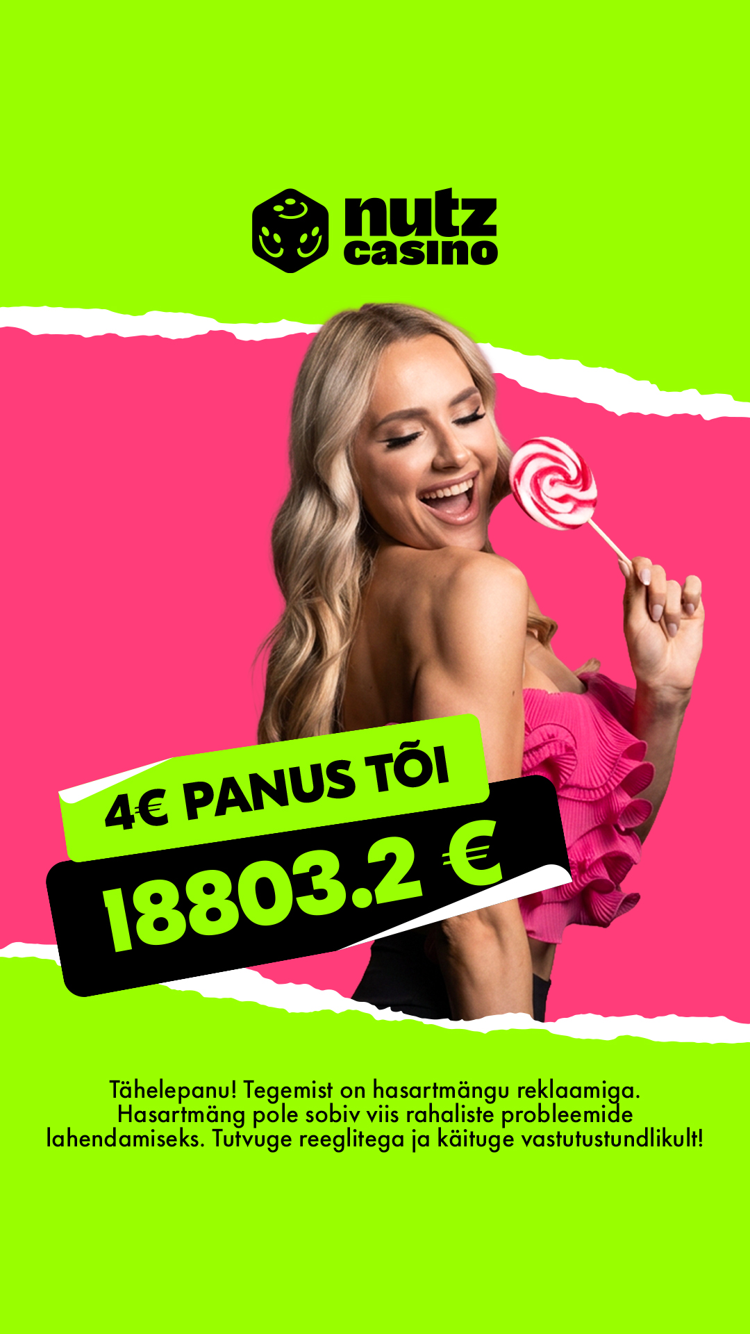 Nutz Facebook ad from May 19, 2026