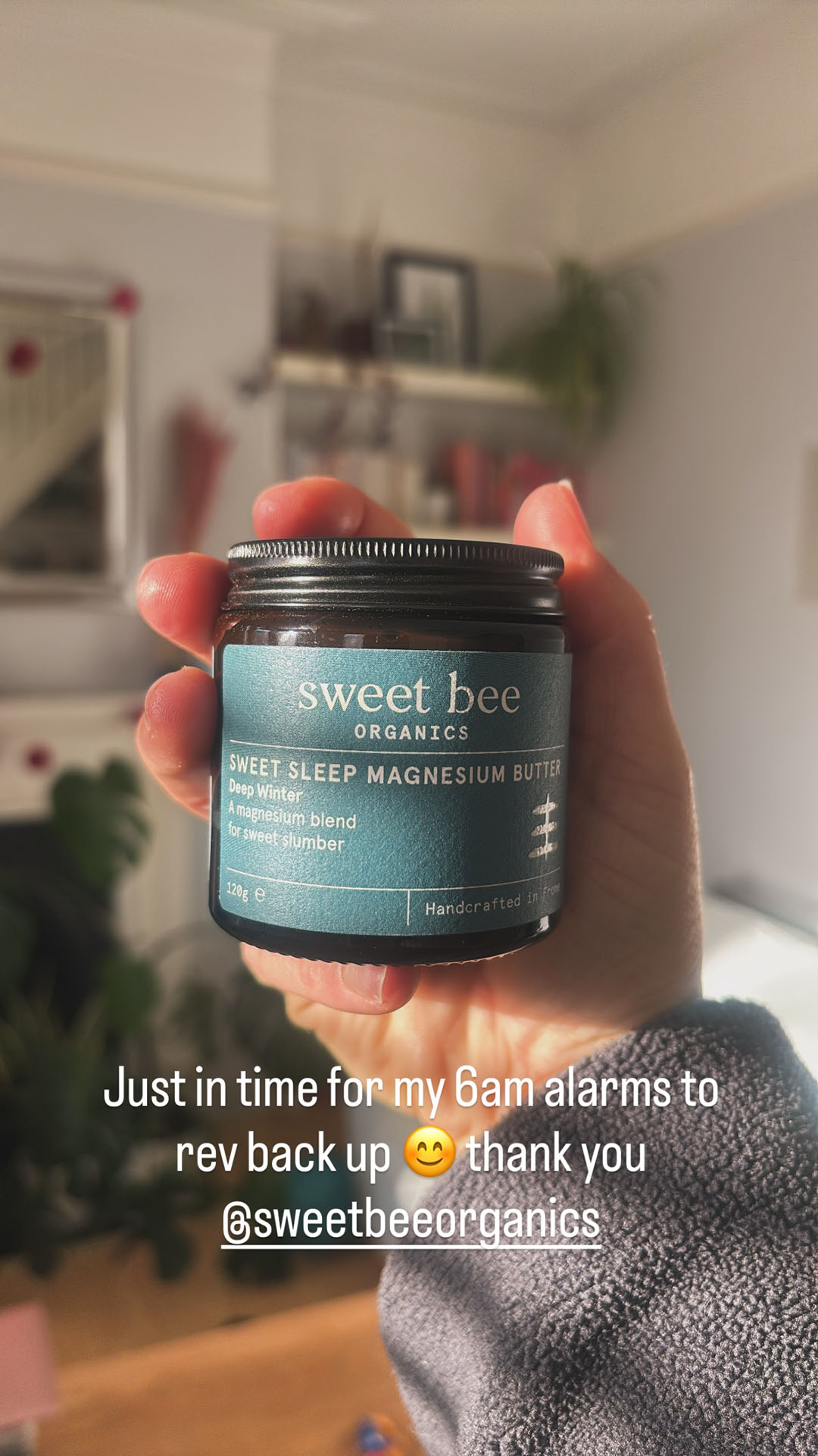 Sweet Bee Organics Facebook ad