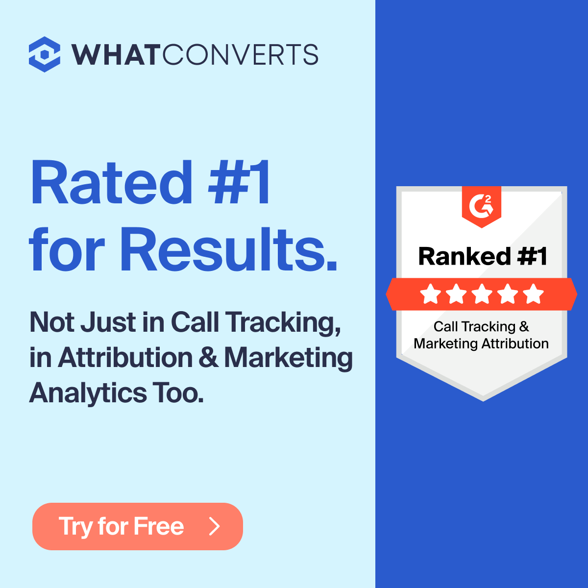 WhatConverts Facebook ad