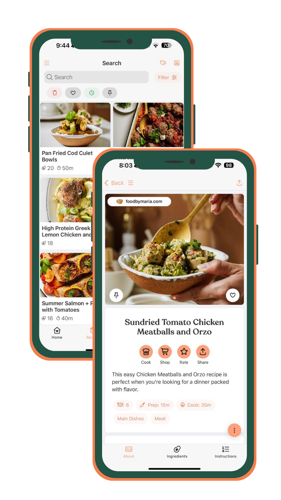 Foodbymaria Facebook ad