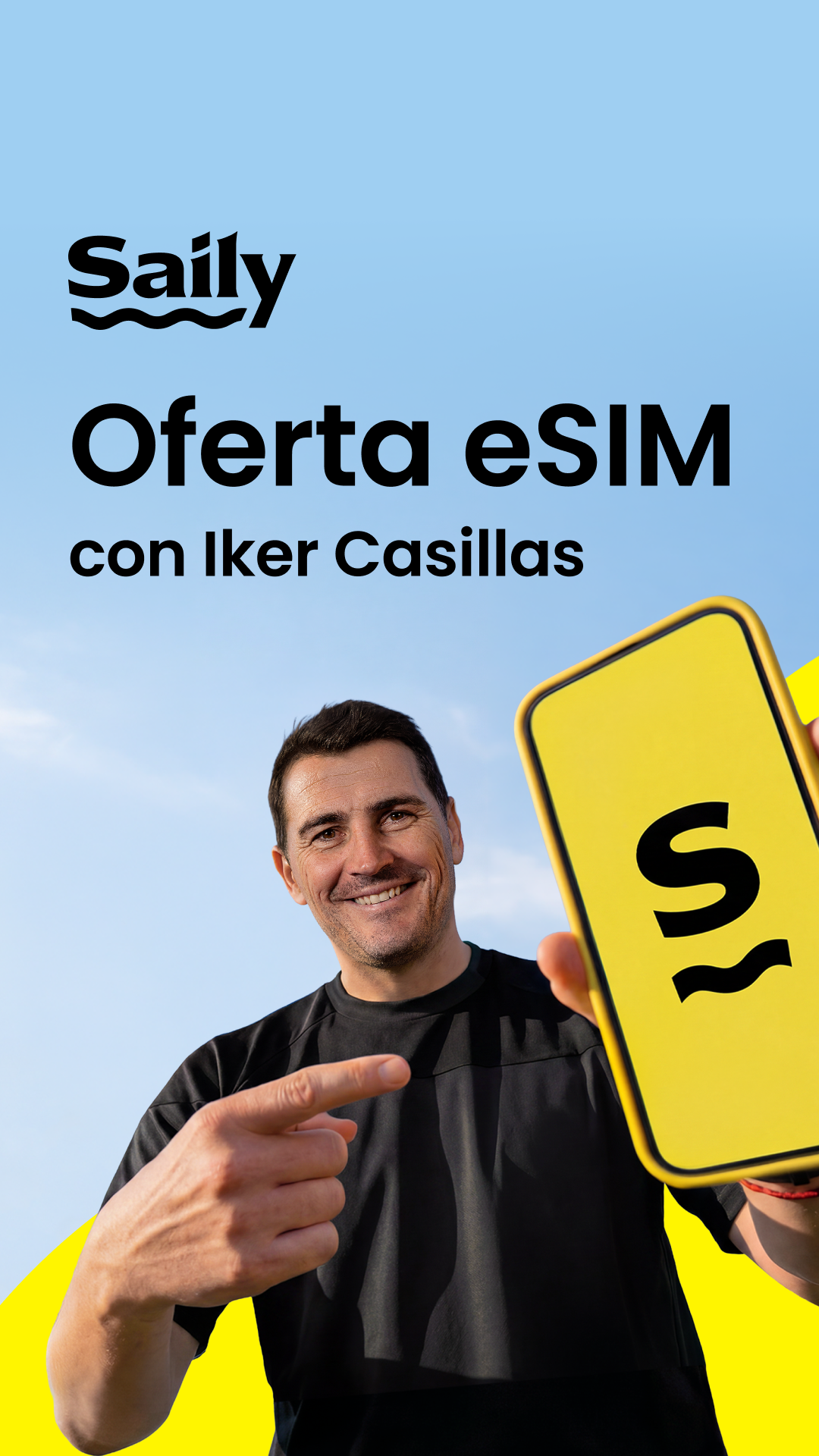 Saily Facebook ad