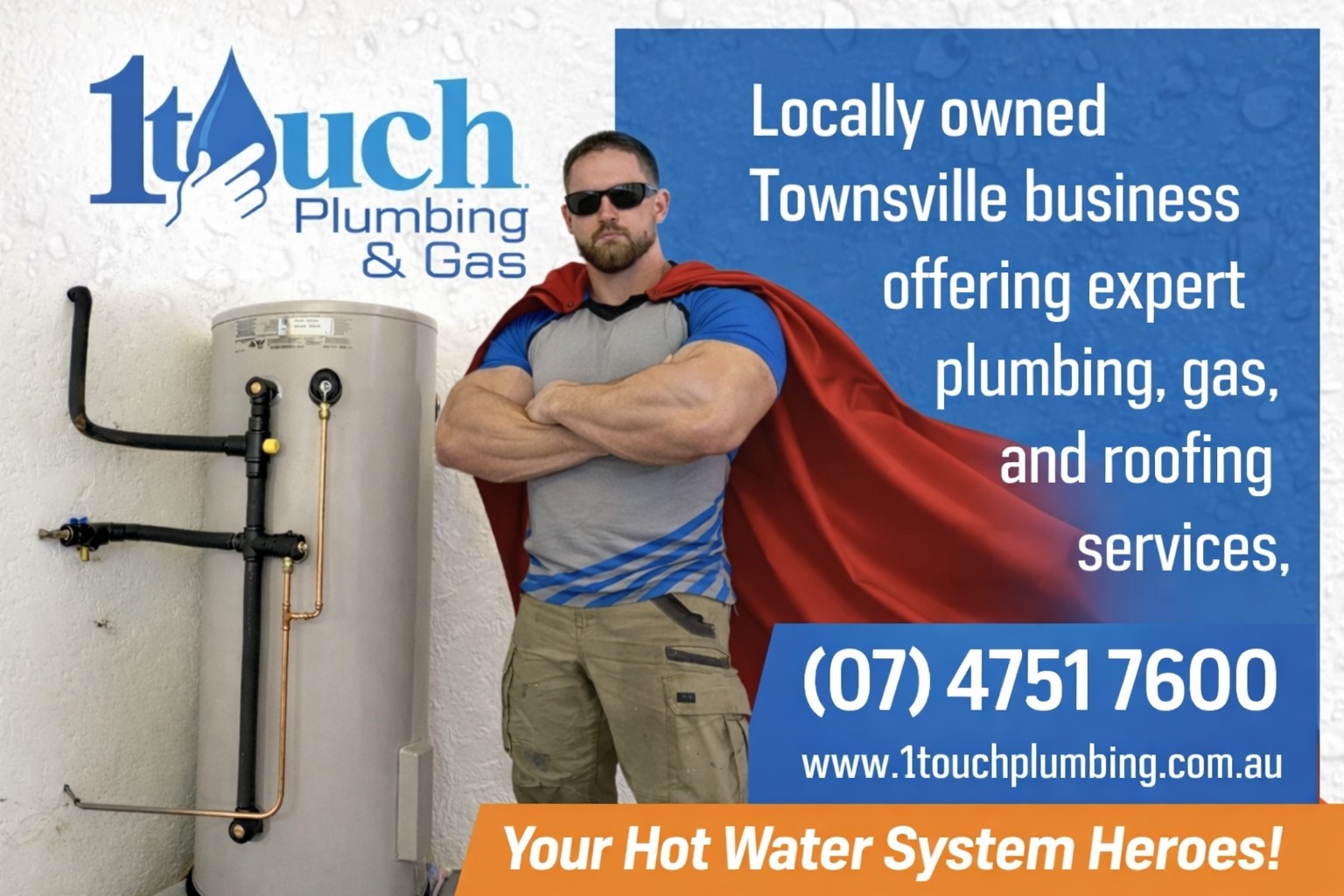 1touch Plumbing & Gas Facebook ad
