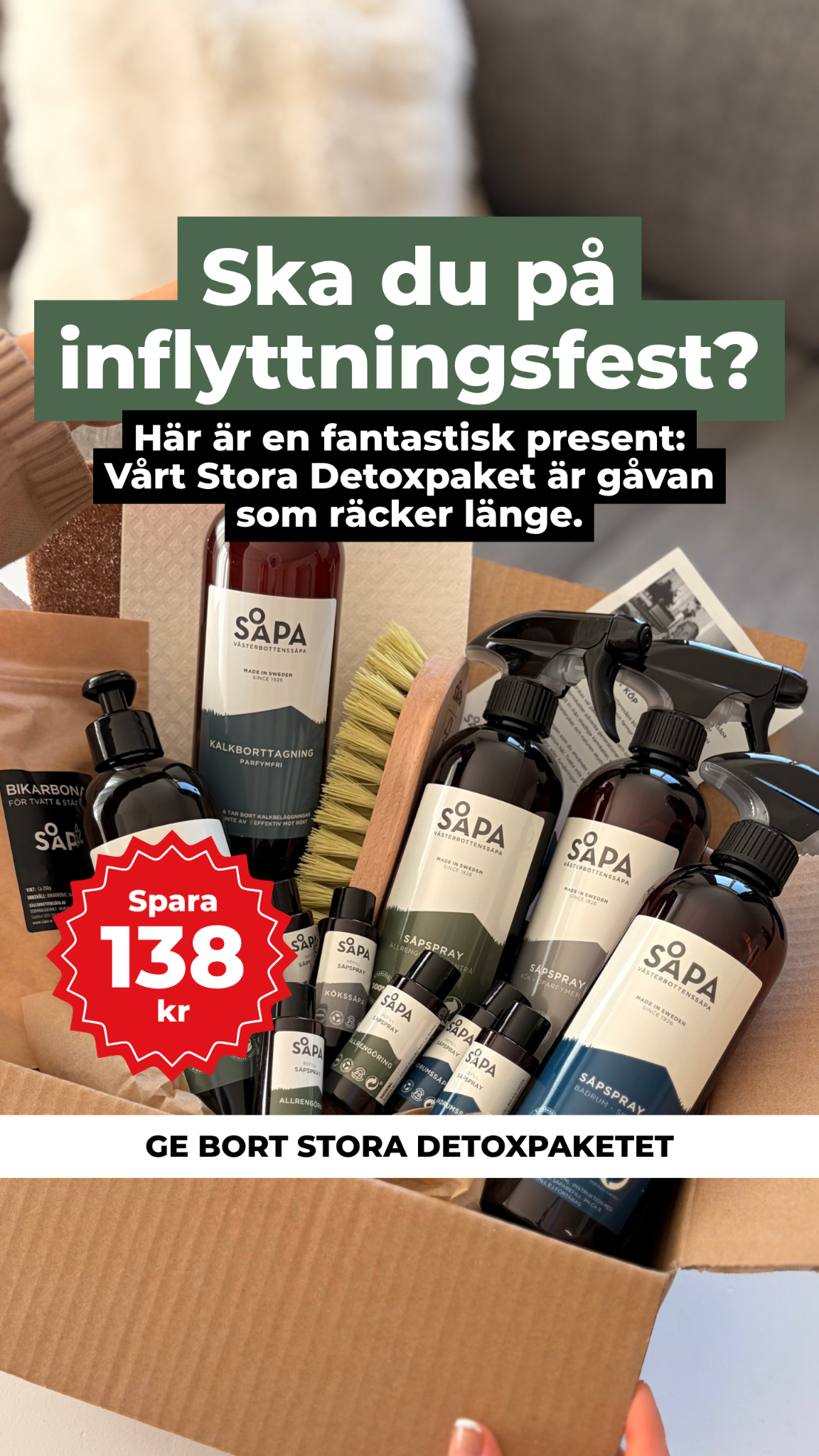 Västerbottenssåpa Facebook ad