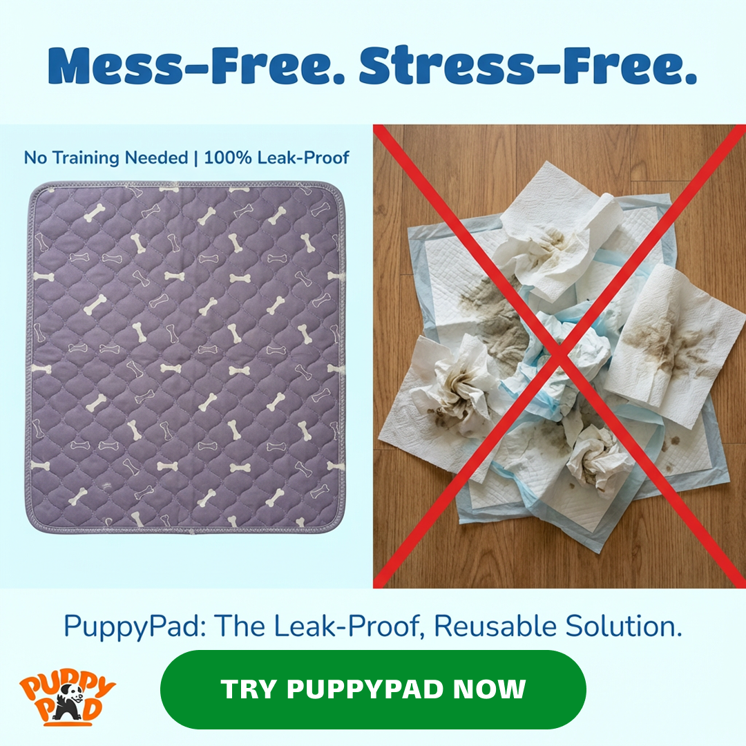 PuppyPad Facebook ad
