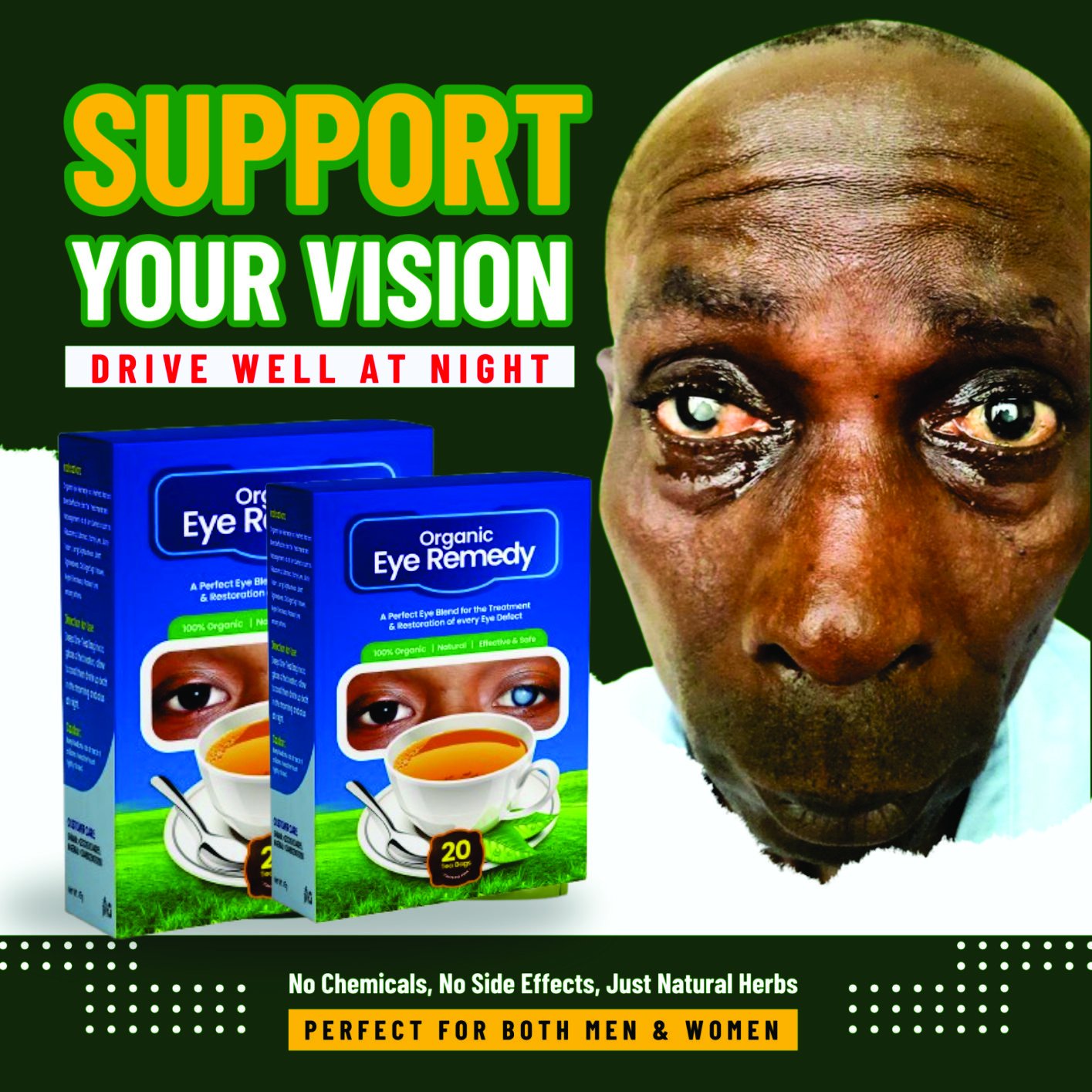 ClearVision Facebook ad