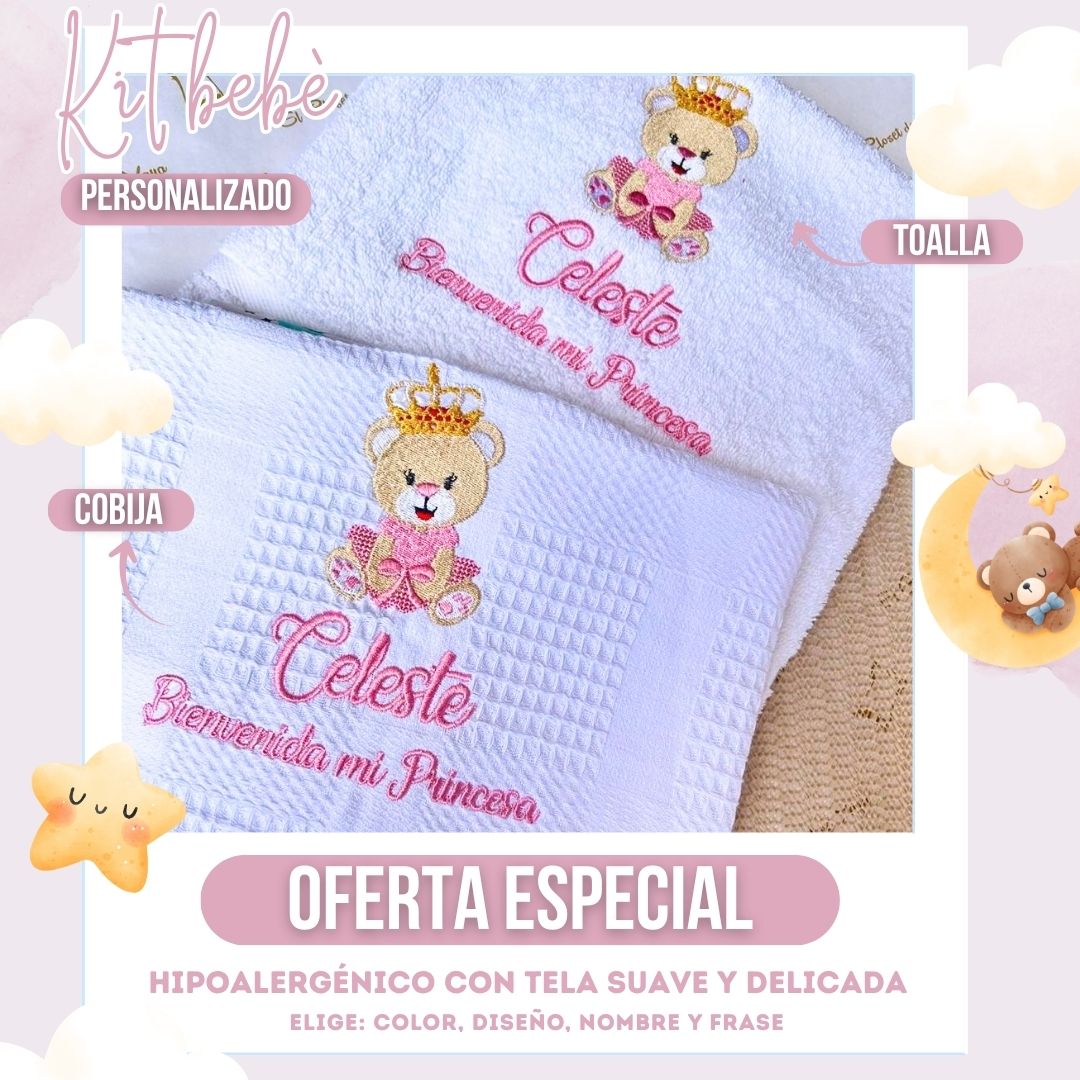 El Closet De Yaya Facebook ad: Kit Toalla + Cobija Bebé | Regalo Baby Shower Perfecto
