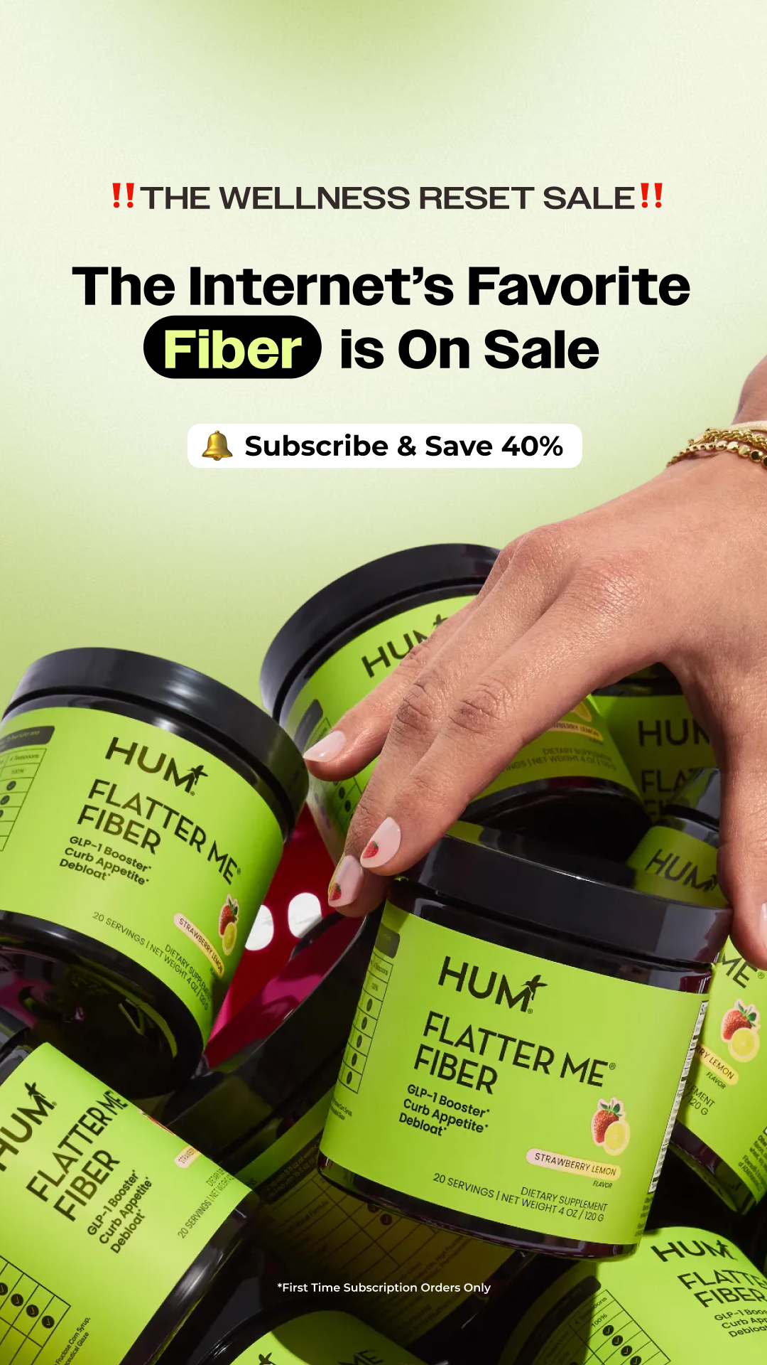 HUM Nutrition Facebook ad