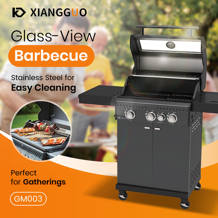 Zhejiang Xiangguo Leisure Products Co.,Ltd Facebook ad: Elevate Your Outdoor Cooking with XIANGGUO Glass-View BBQ!