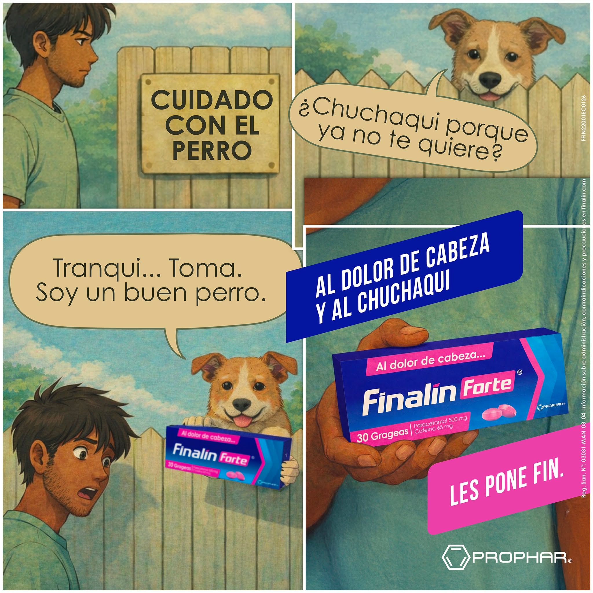 Finalín Facebook ad