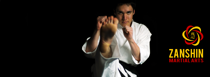Zanshin Martial Arts Facebook ad: Zanshin Martial Arts is a martial arts school…