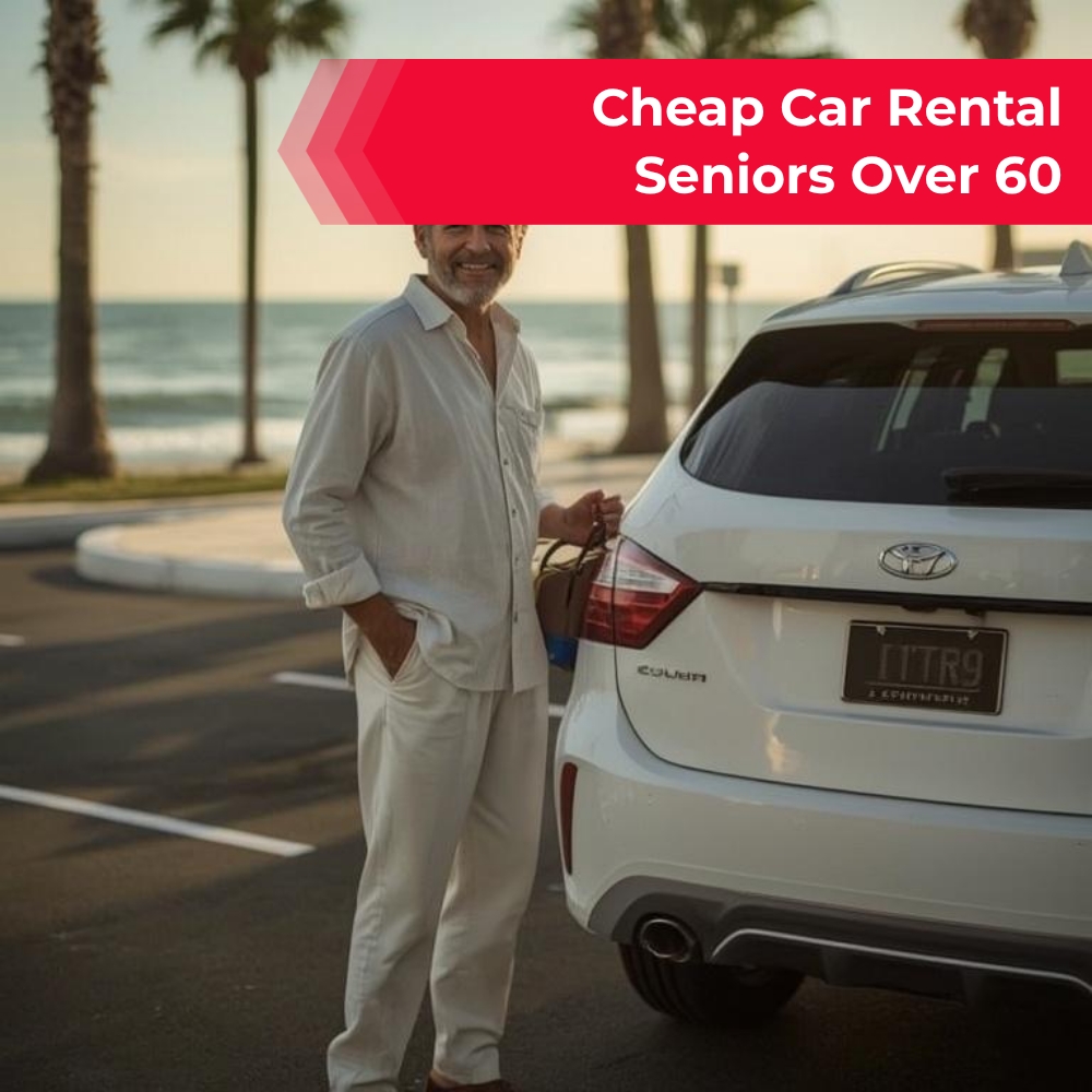 Finders Groove Portal Facebook ad: Cheap Car Rental Seniors Over 60!