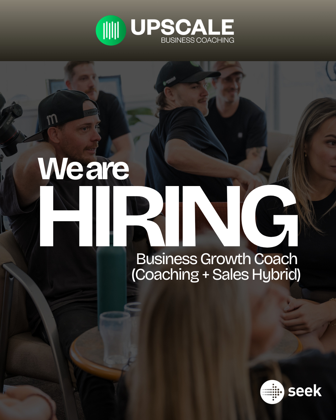 UpScale Tradie Business Coaching Facebook ad
