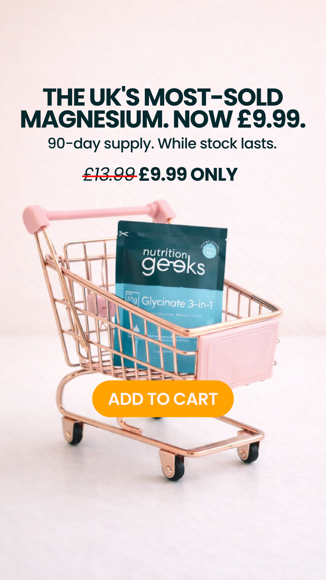 Nutrition Geeks Facebook ad