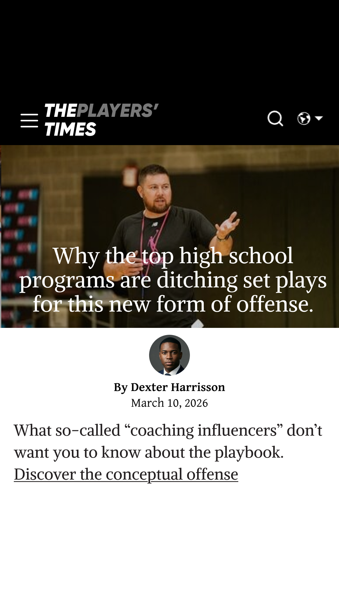 Transforming Basketball Facebook ad
