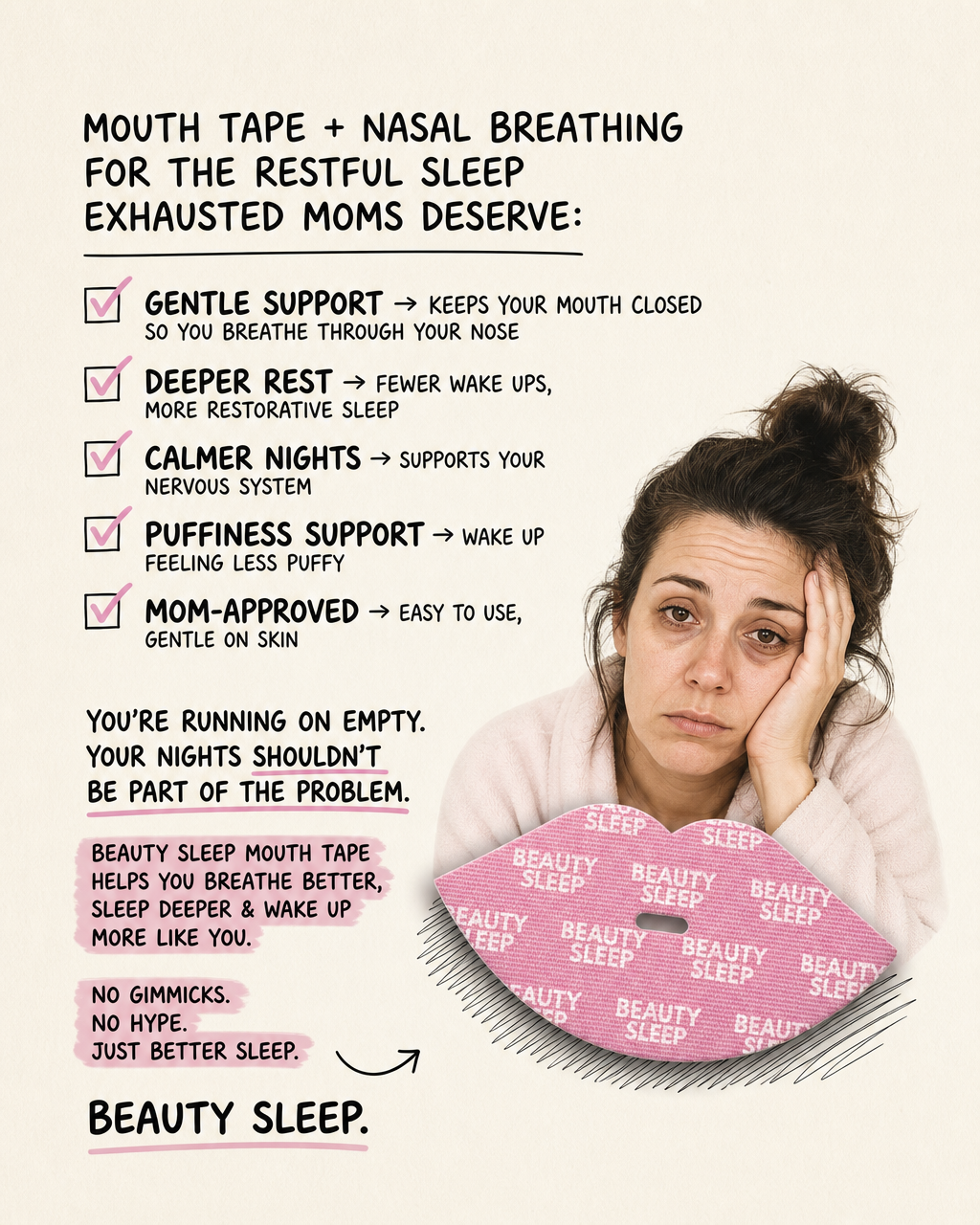 Beauty Sleep Facebook ad