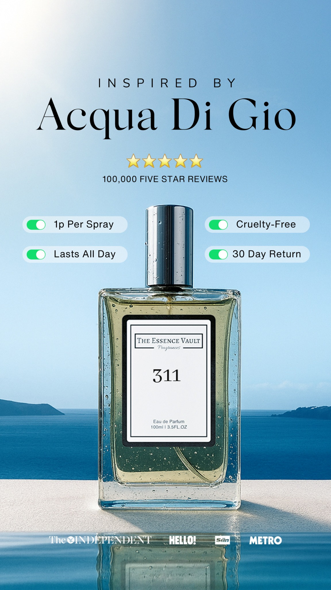 The Essence Vault Facebook ad