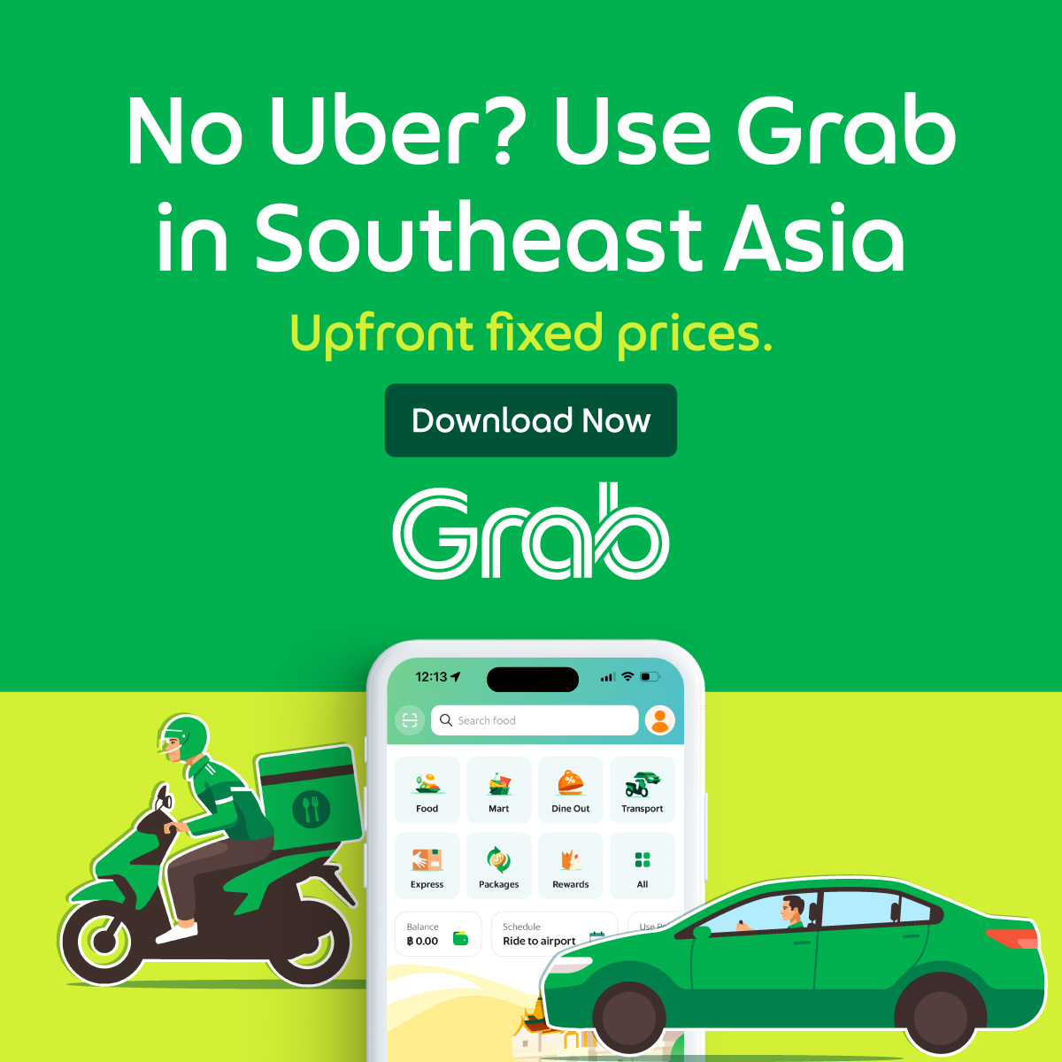 Grab Facebook ad