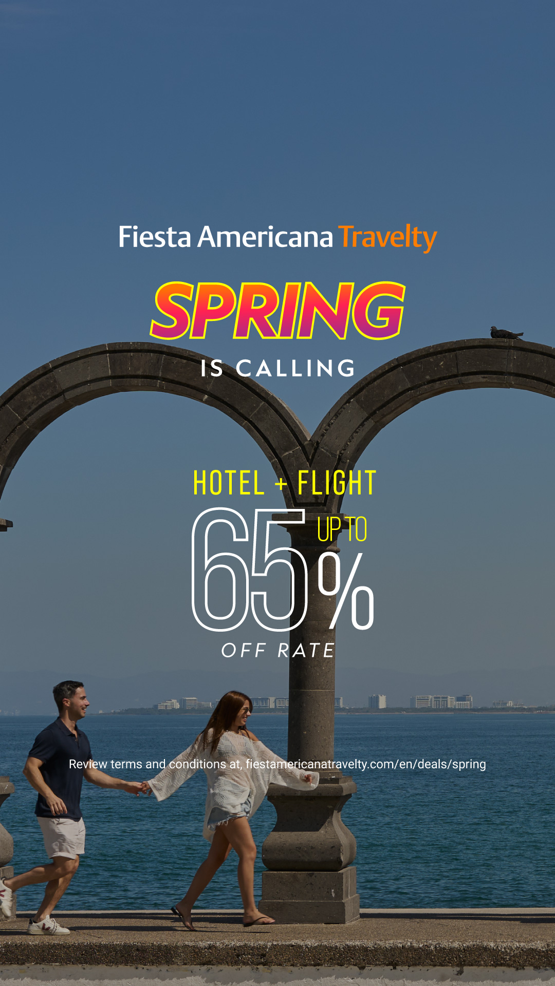Fiesta Americana Travelty Facebook ad from Apr 17, 2026