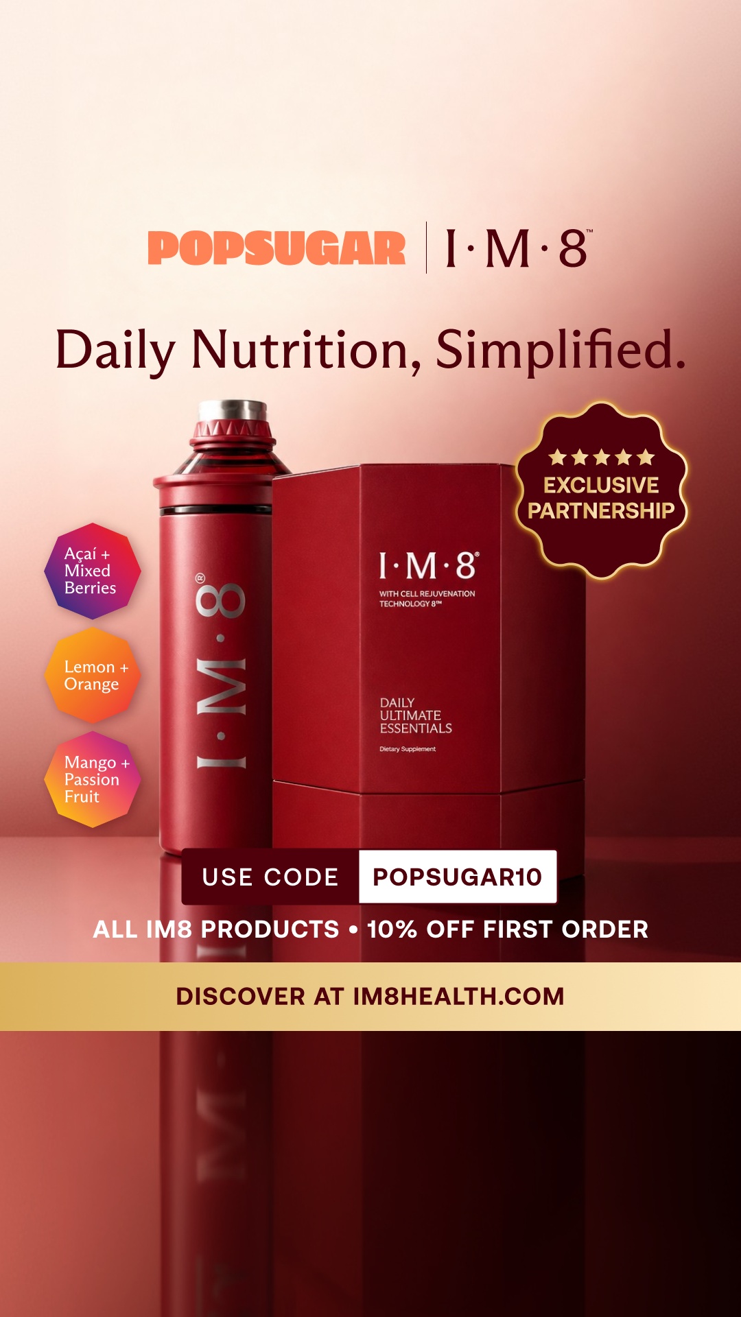 Popsugar Facebook ad