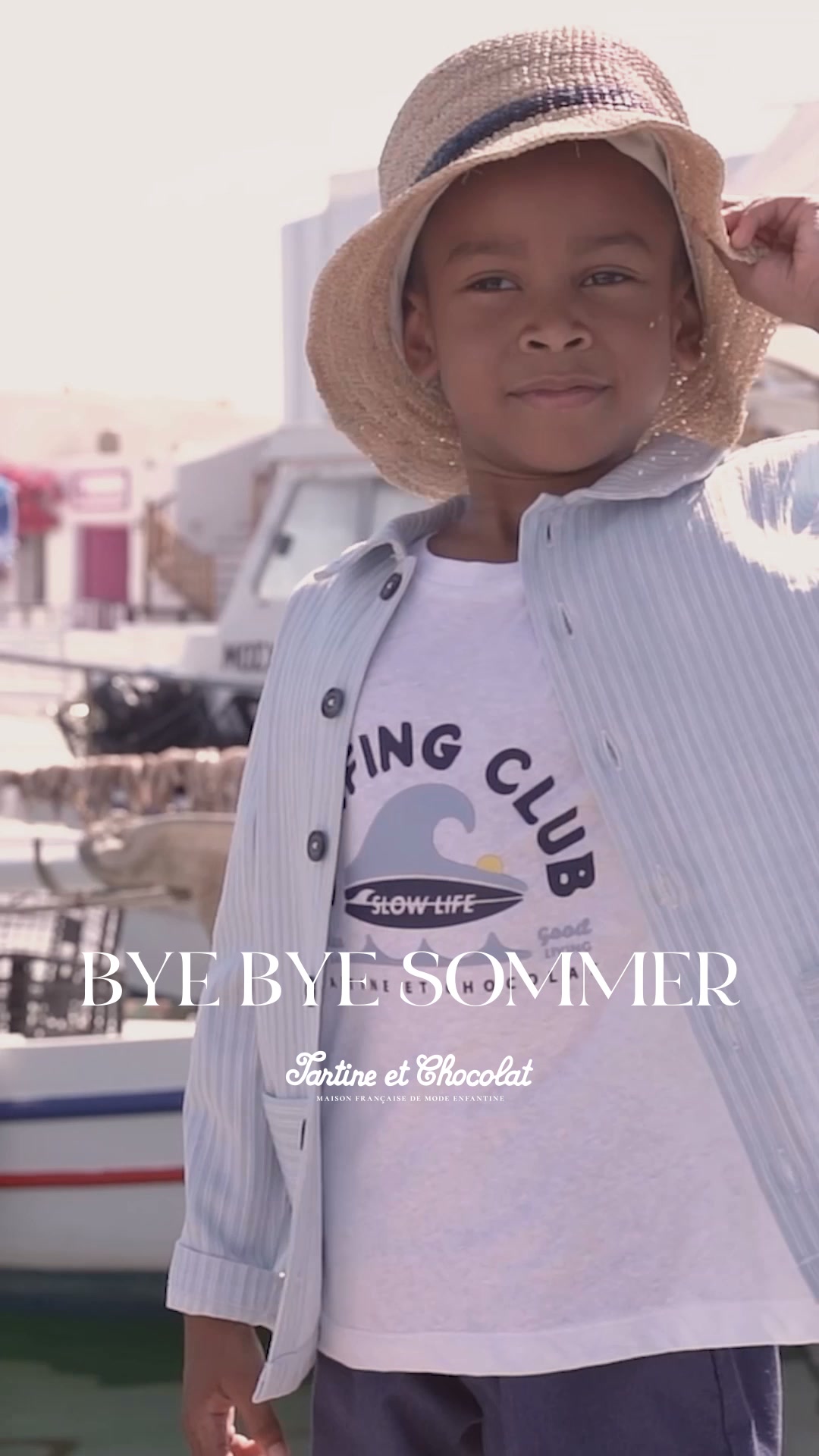 Tartine et Chocolat Facebook ad: BYE BYE SOMMER