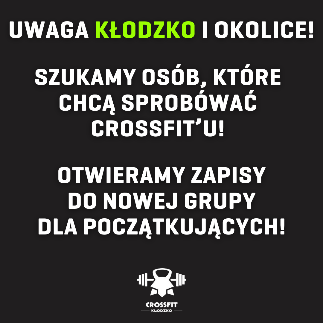 Crossfit Kłodzko Facebook ad