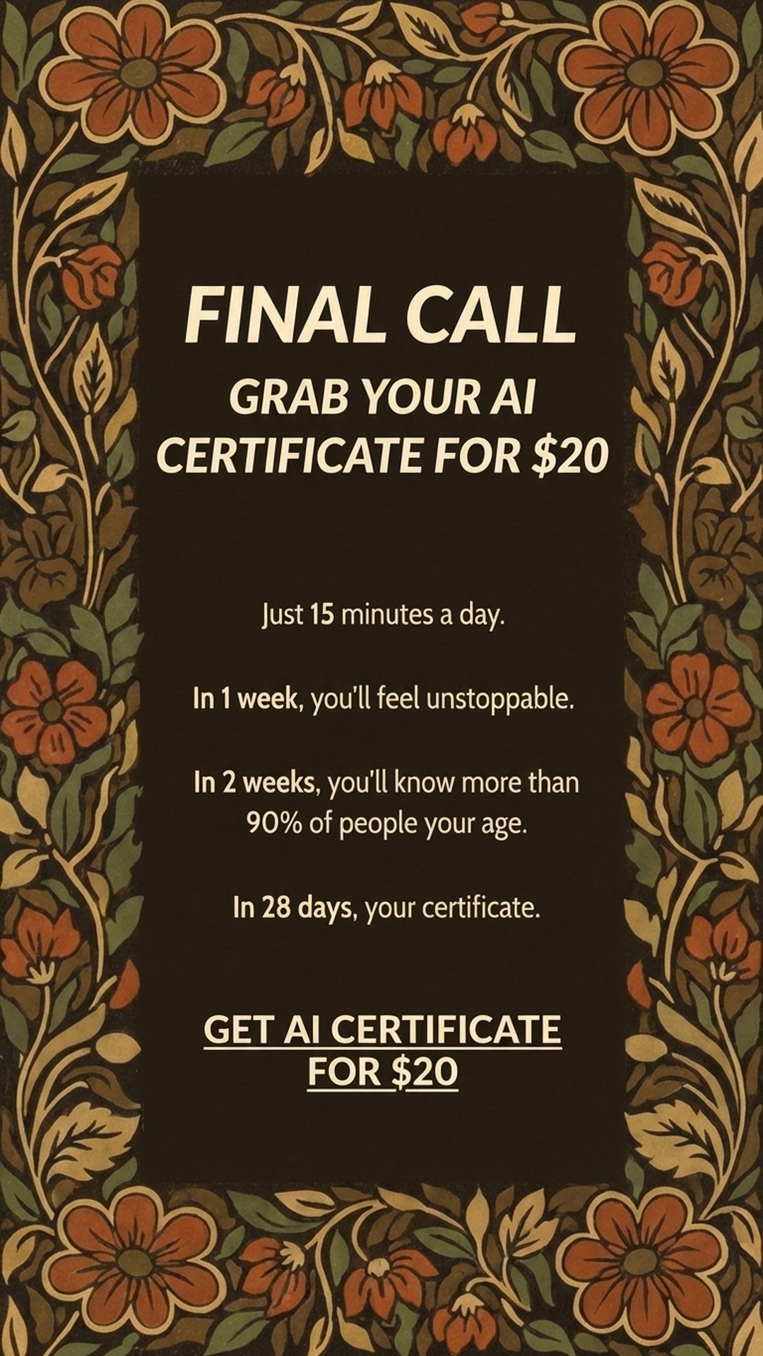 Coursiv Facebook ad