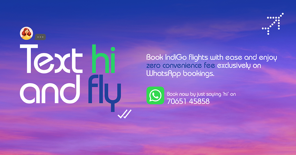 IndiGo Facebook ad