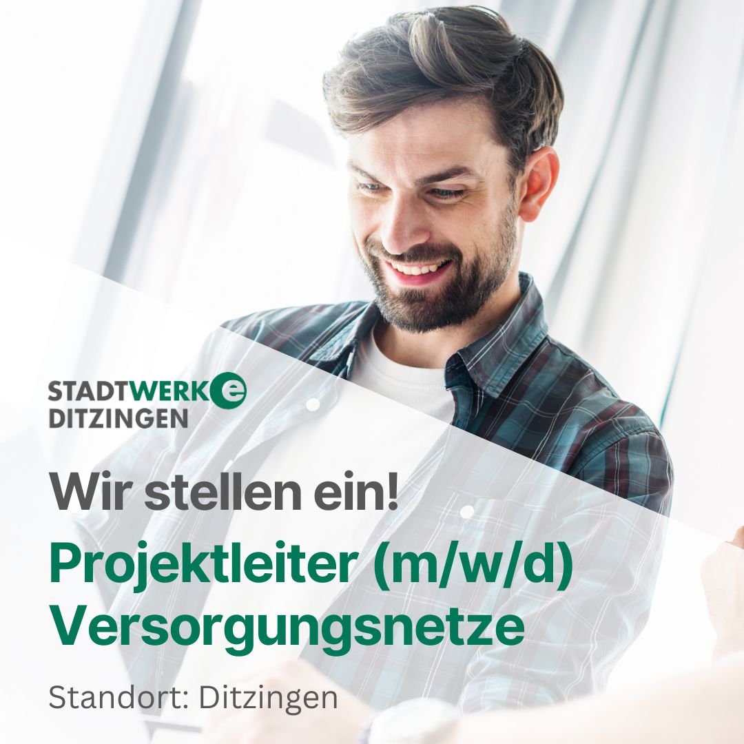 Stadtwerke Ditzingen GmbH & Co. KG Facebook ad: Mehr als nur ein Job