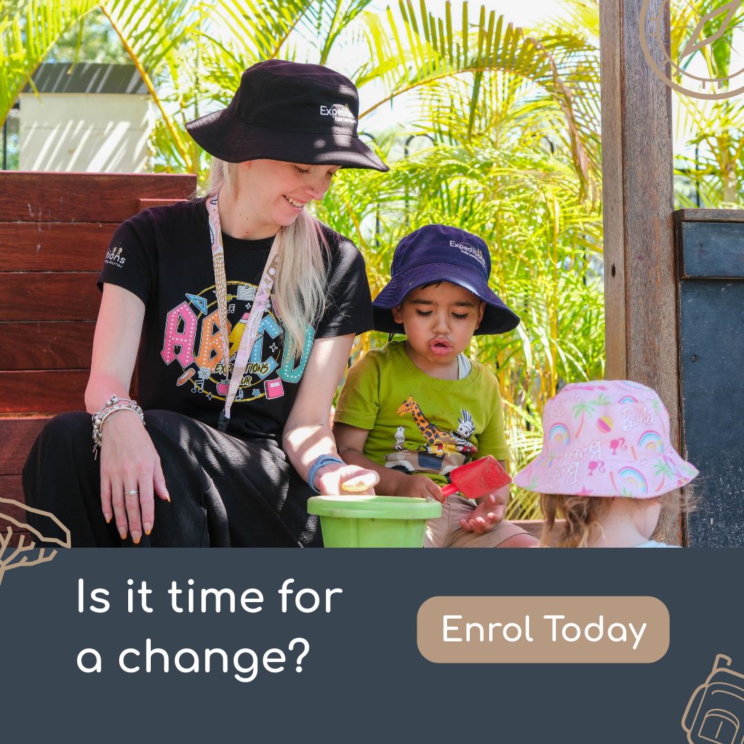 Expeditions Early Learning Journey - North Lakes Facebook ad: Not every early learning feels right, choose one…