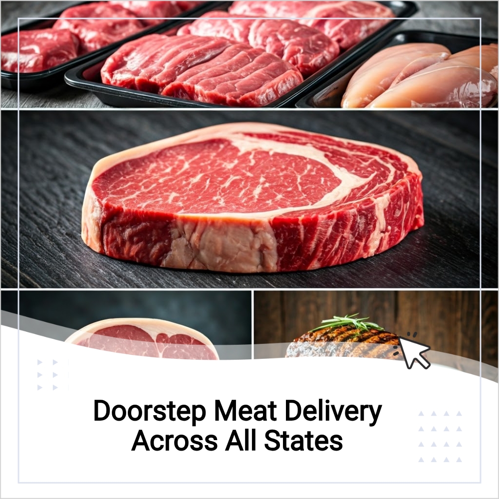 SmartSearches Trendy Facebook ad: Doorstep Meat Delivery Across All States!
