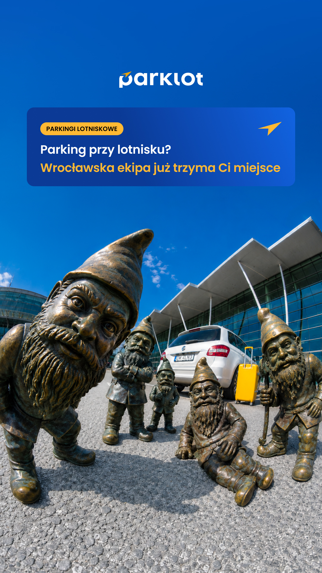 Sieć Parkingów Lotniskowych PARKLOT Facebook ad