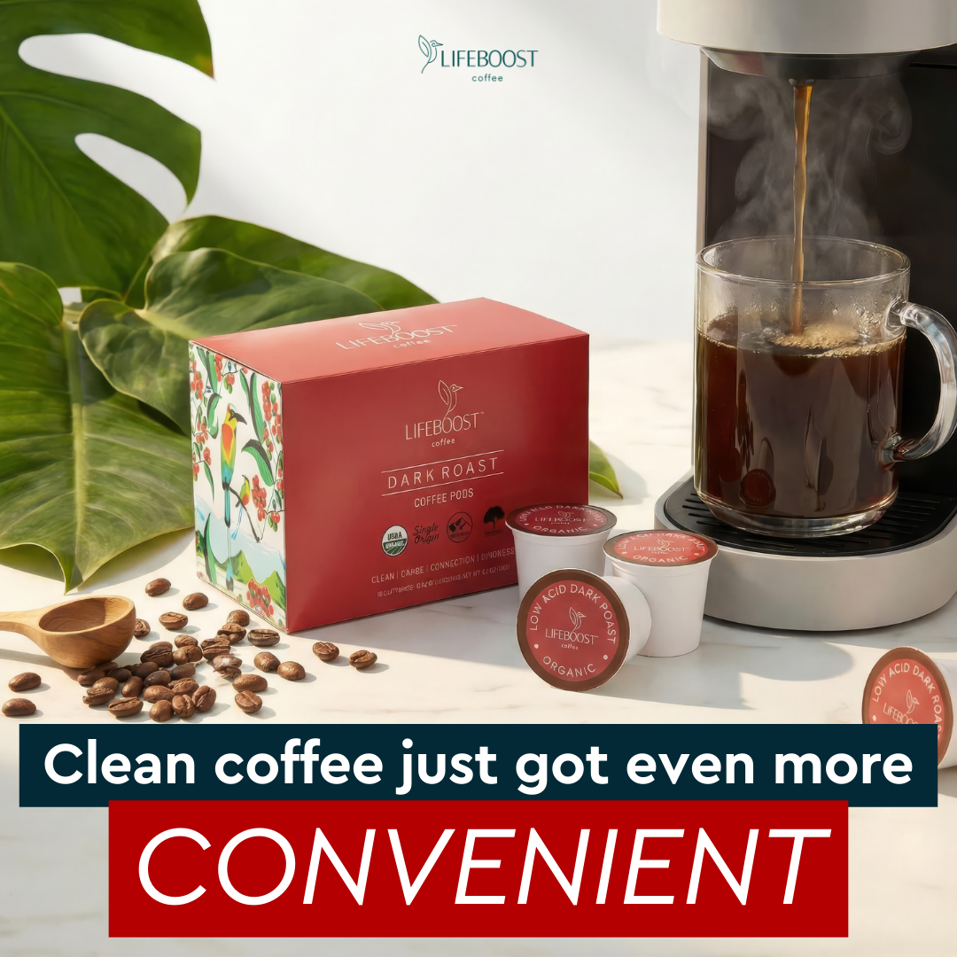 Lifeboost Coffee Facebook ad