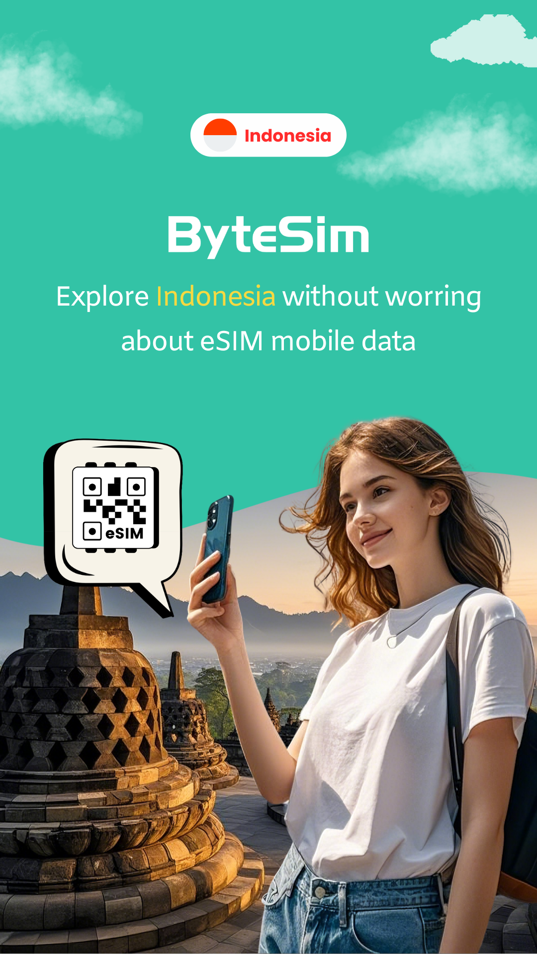 ByteSim Facebook ad