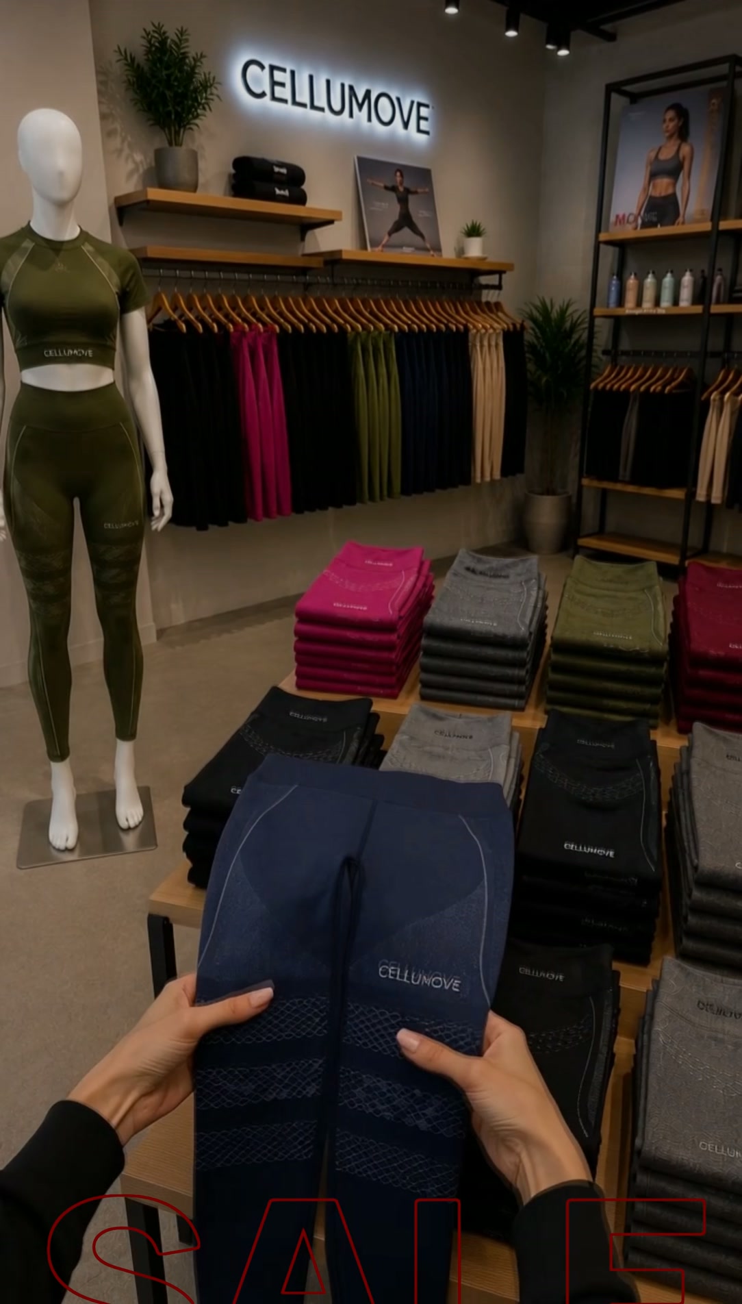 Cellumove- Facebook ad: Your Favorite Leggings, Upgraded.