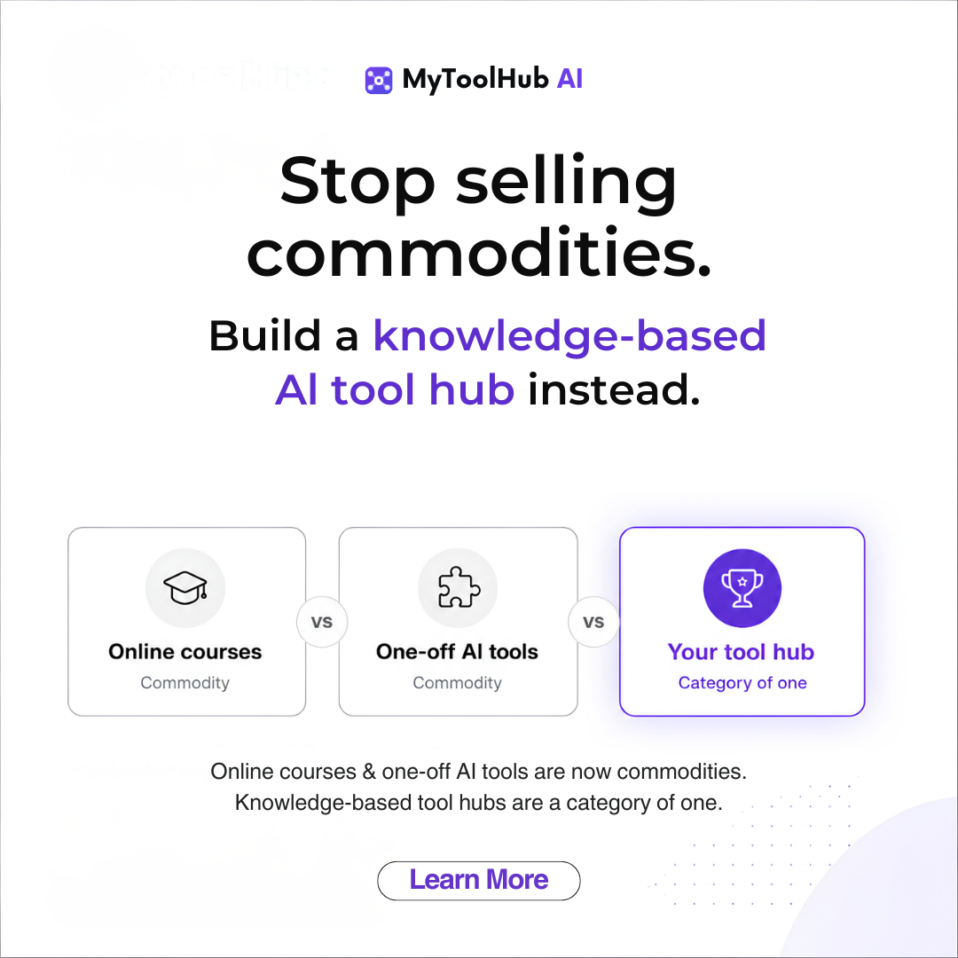 Mytoolhub Facebook ad: Stop Competing On Features