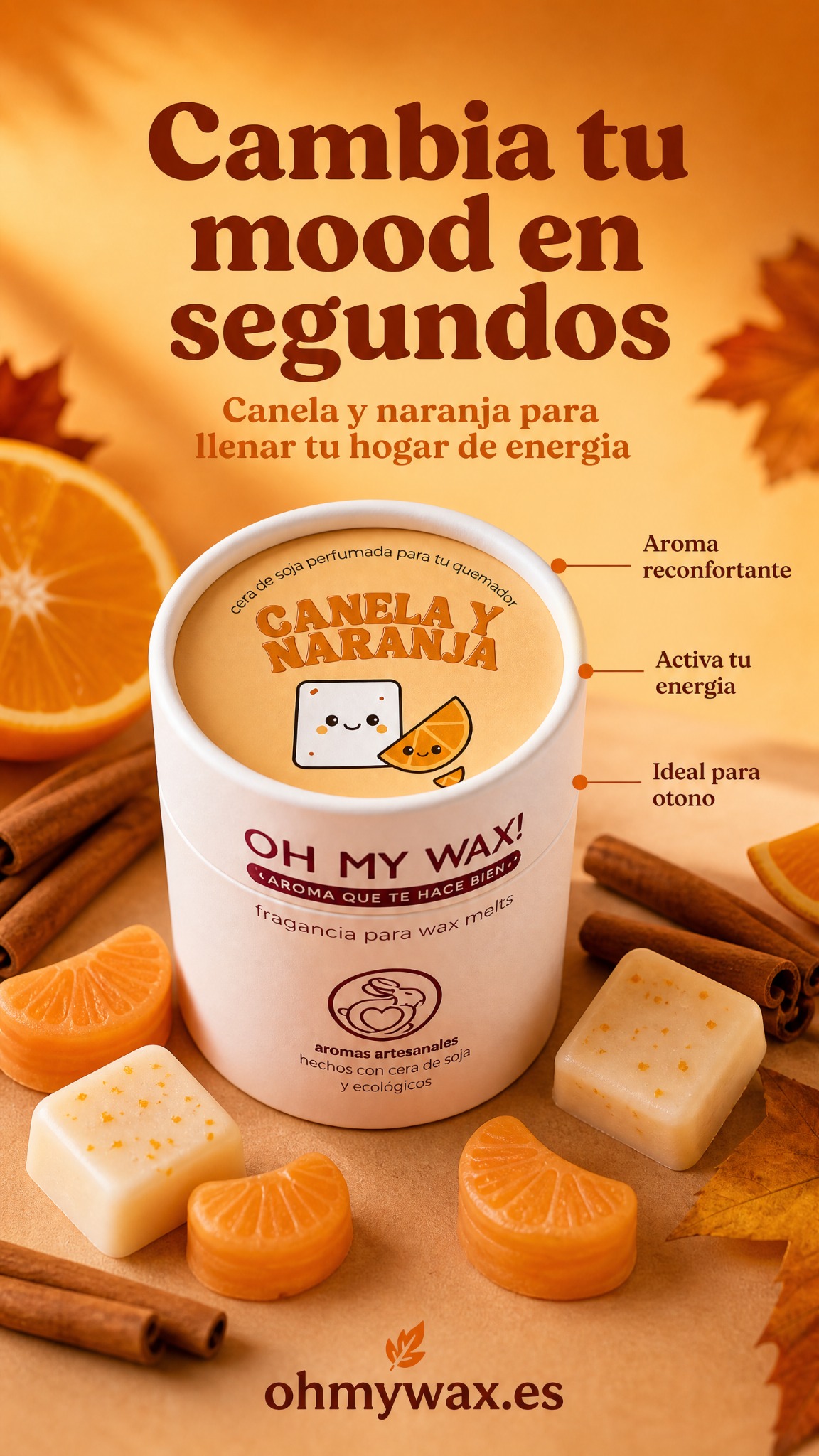 Ohmywax.es Facebook ad: Descubre OHMYWAX