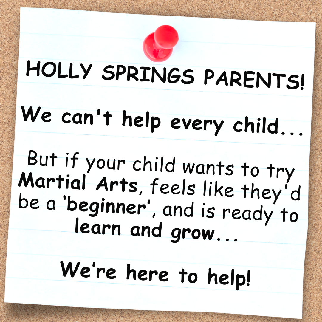 Power Martial Arts Holly Springs NC Facebook ad: Want FREE Two Kids Martial Arts Trial Class Pass?
