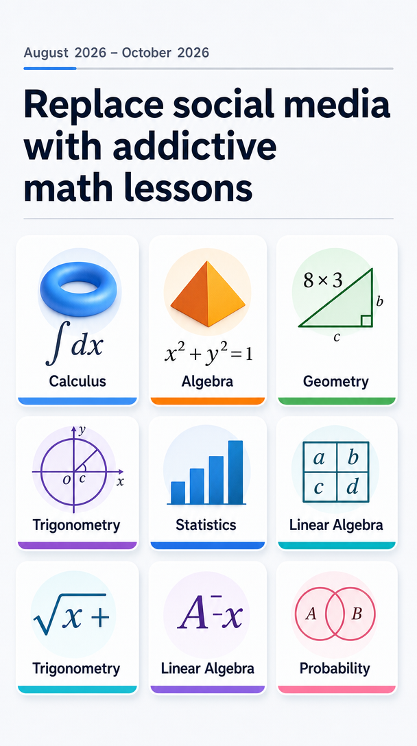 SmartyMe: Math Games Lab Facebook ad: Addictive Math Games that actually make you smarter