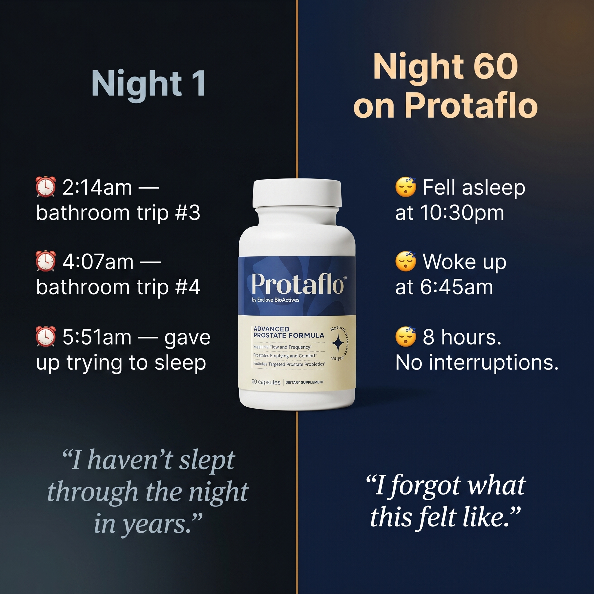 Protaflo Facebook ad