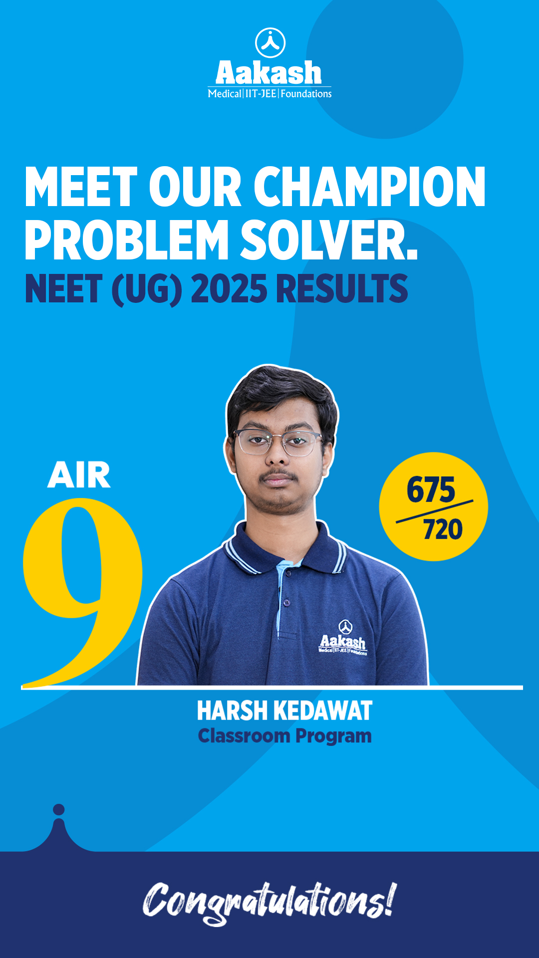 Aakash Educational Services Limited Facebook ad