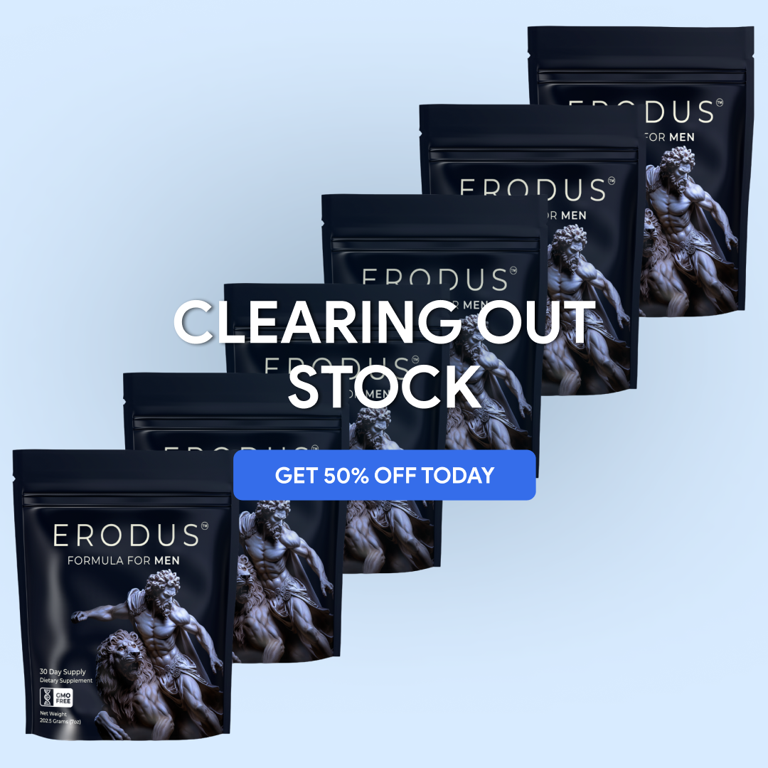 Erodus Formula For Men Facebook ad