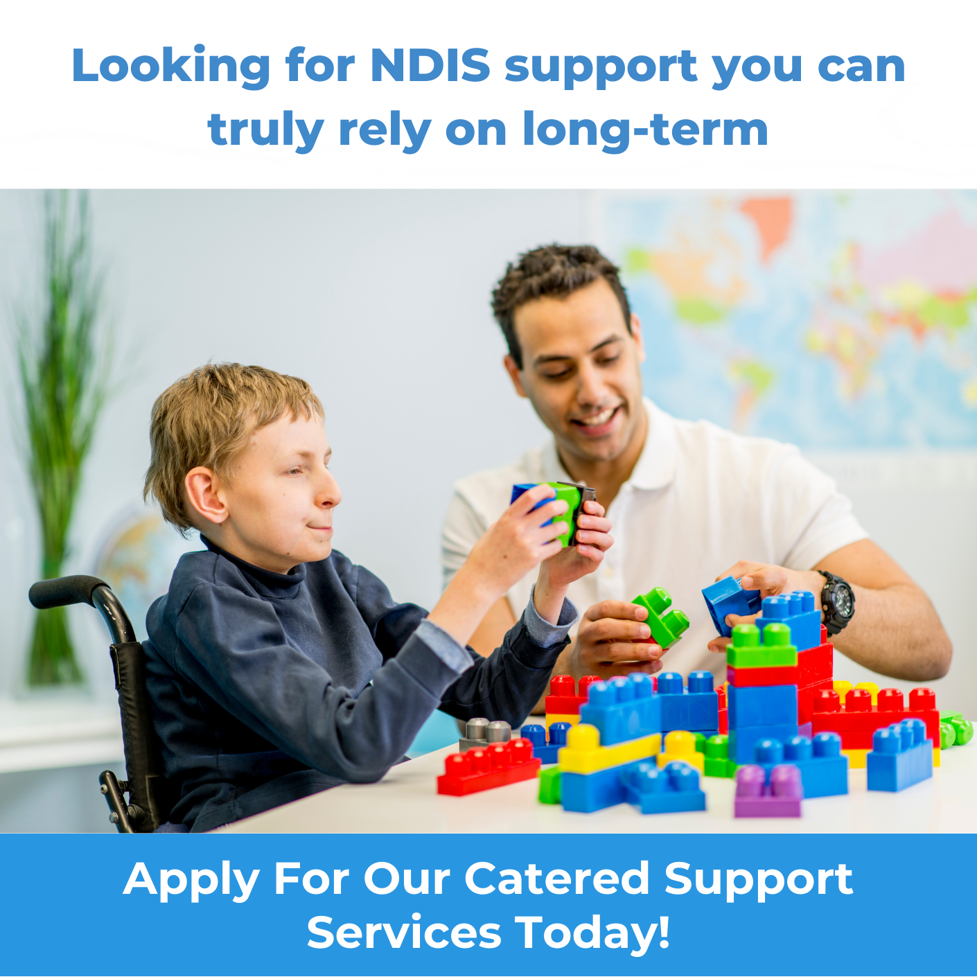 Lively Growth Pty Ltd Facebook ad: Apply for NDIS support today!